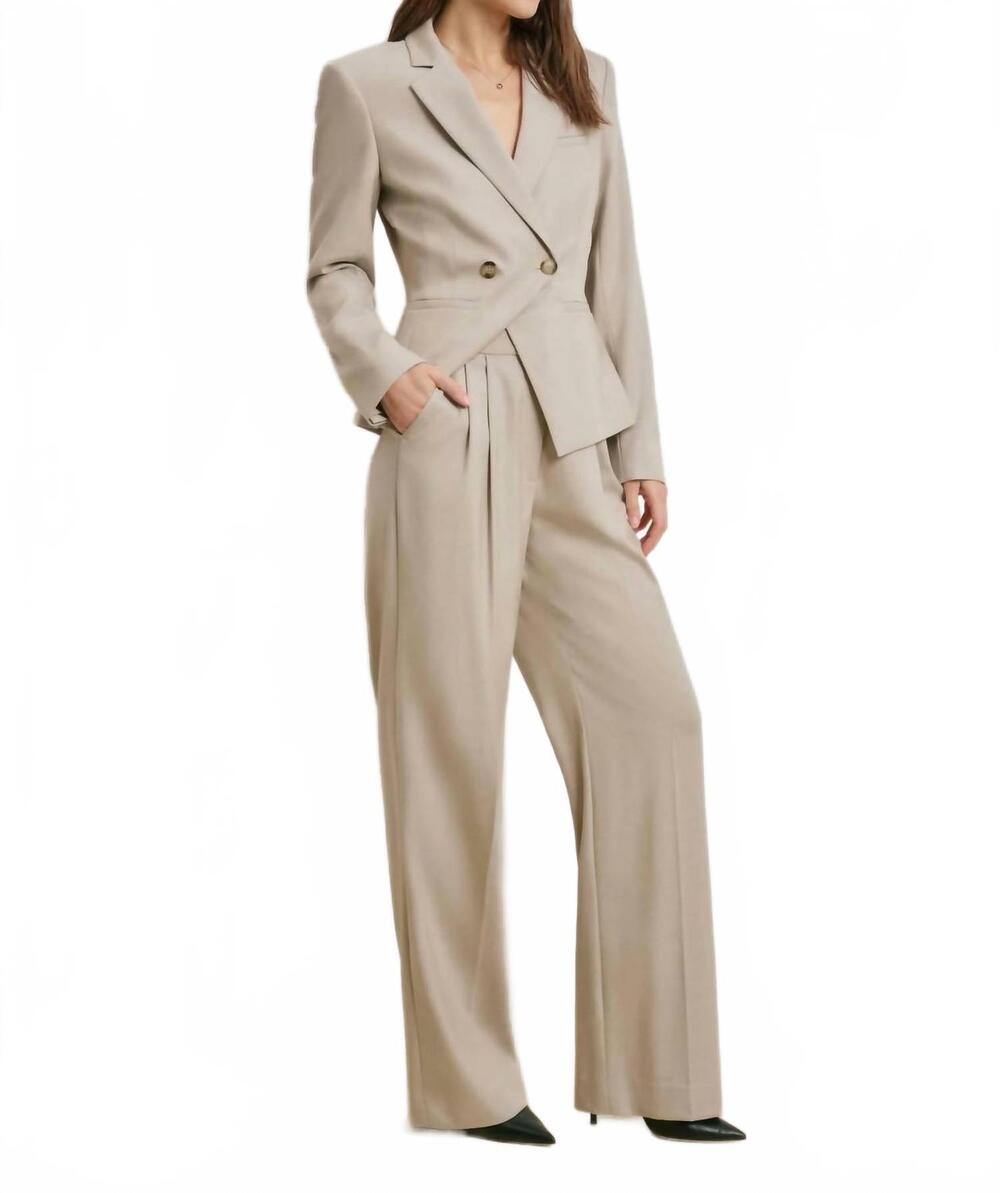 NEW FAVORITE DAUGHTER favorite wide leg pants in khaki